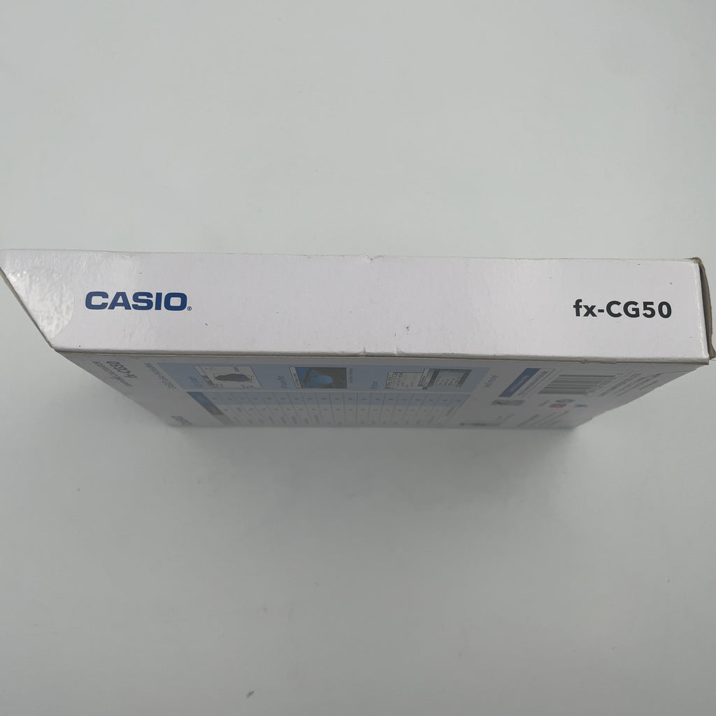 Casio High-Resolution 3D Color Graphing Calculator - Black (Fx-Cg50): Sat & Act Approved