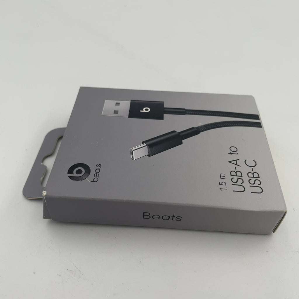 Beats Usb-A To Usb-C Woven Cable (1.5 M) - Bolt Black