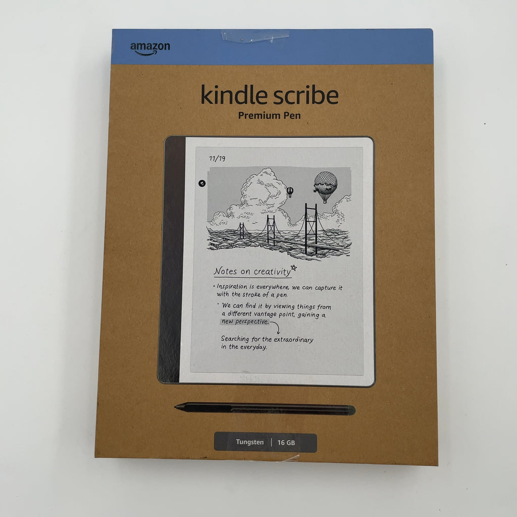 Amazon Kindle Scribe With Premium Pen (16 Gb) 2024 Release - Tungsten