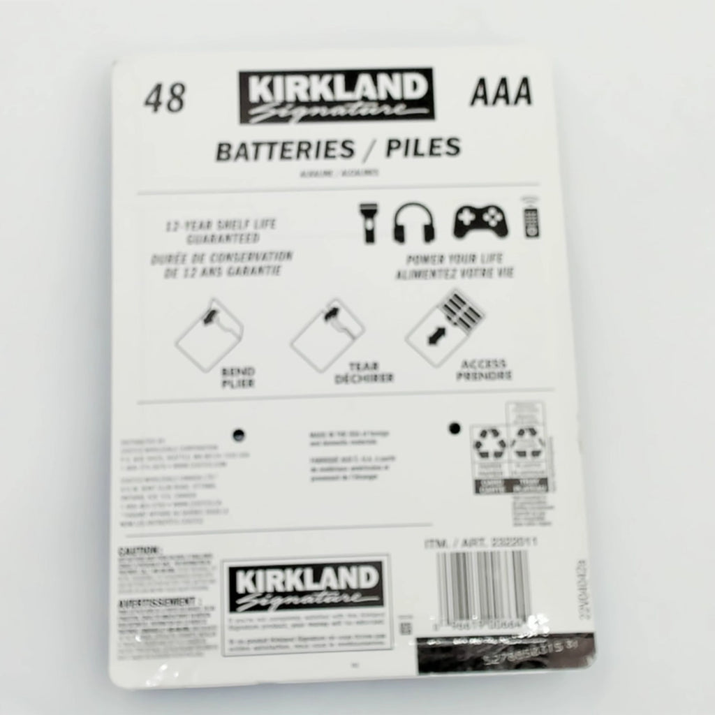 Ks+ Aaa Batteries 48 Pk
