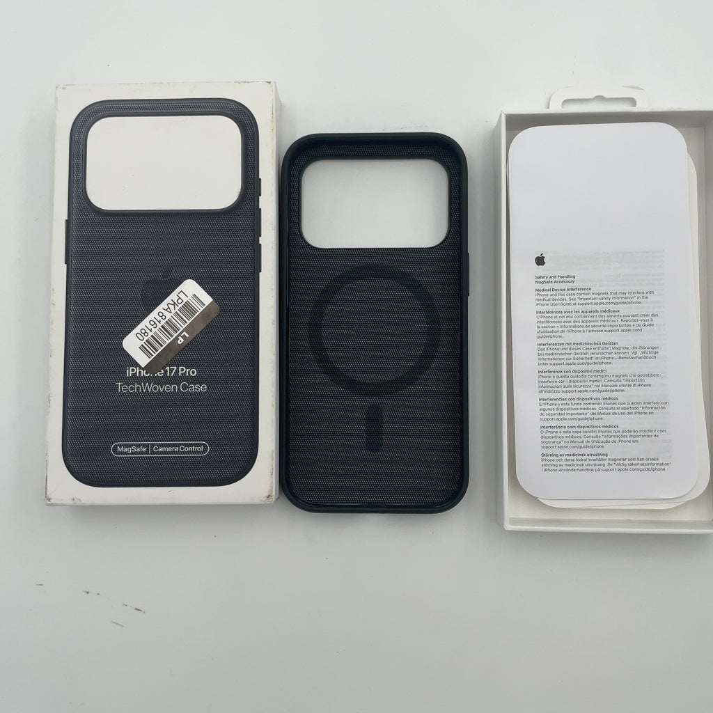 Apple Iphone 17 Pro Techwoven Case With Magsafe - Black