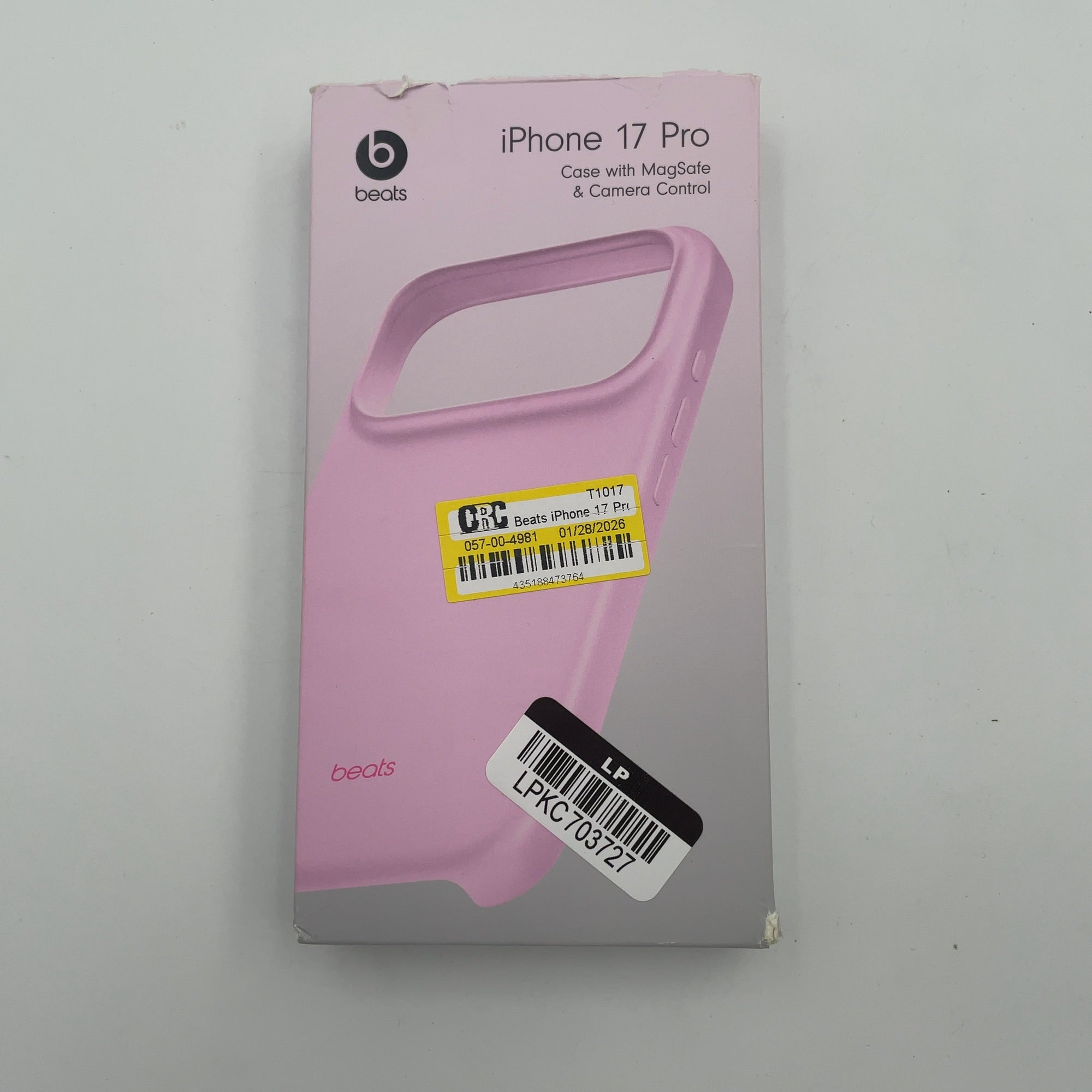 Beats Iphone 17 Pro Case With Magsafe And Camera Control — Pebble Pink