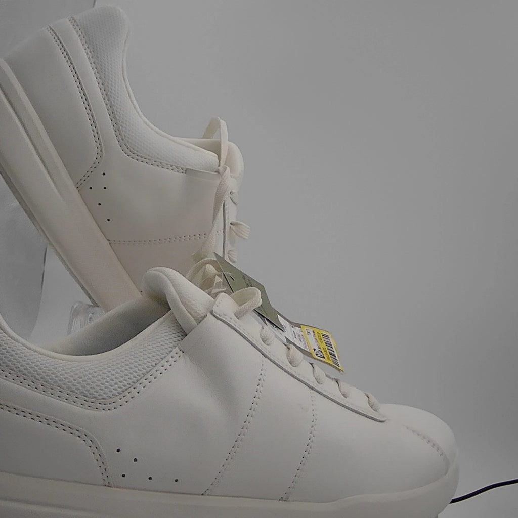 Men's Scout Sneakers - Goodfellow & Co White 11.5: Lace Up, Cushioned Footbed, Mesh Construction