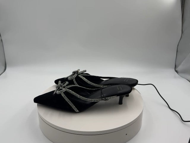 Women’s Gwen Heels with Memory Foam Insole - A New Day Black 8.5