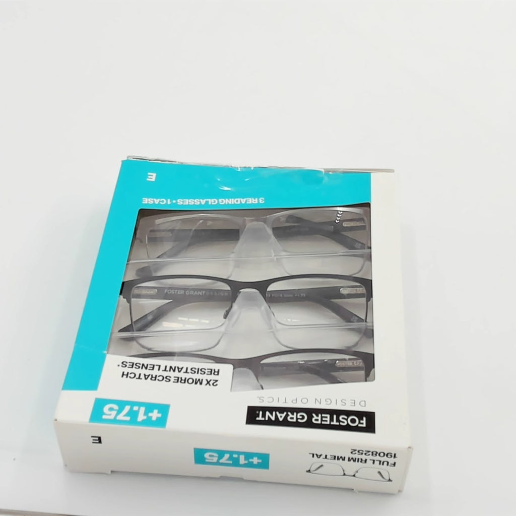 668 Metal Square 3Pk