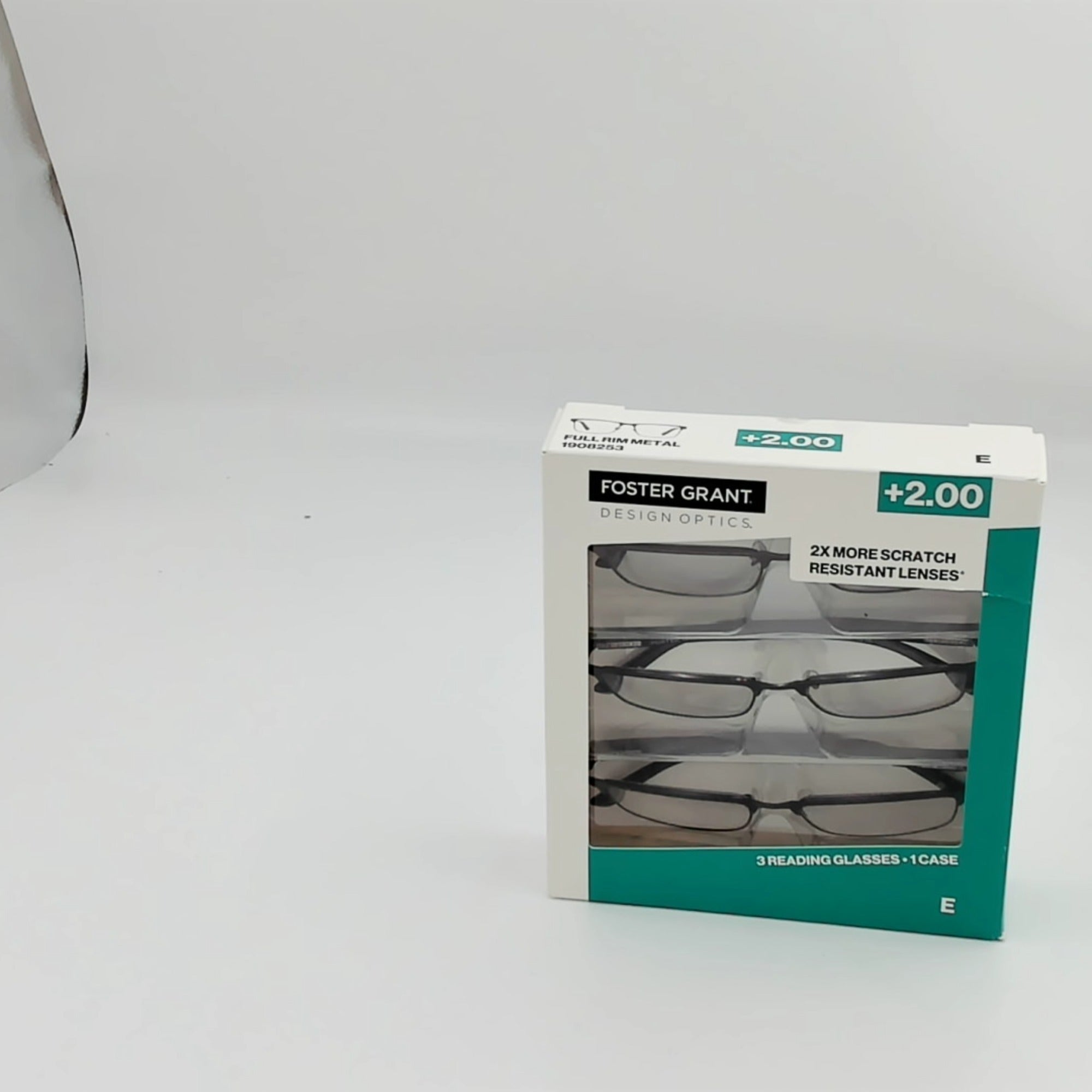 668 Metal Square 3Pk