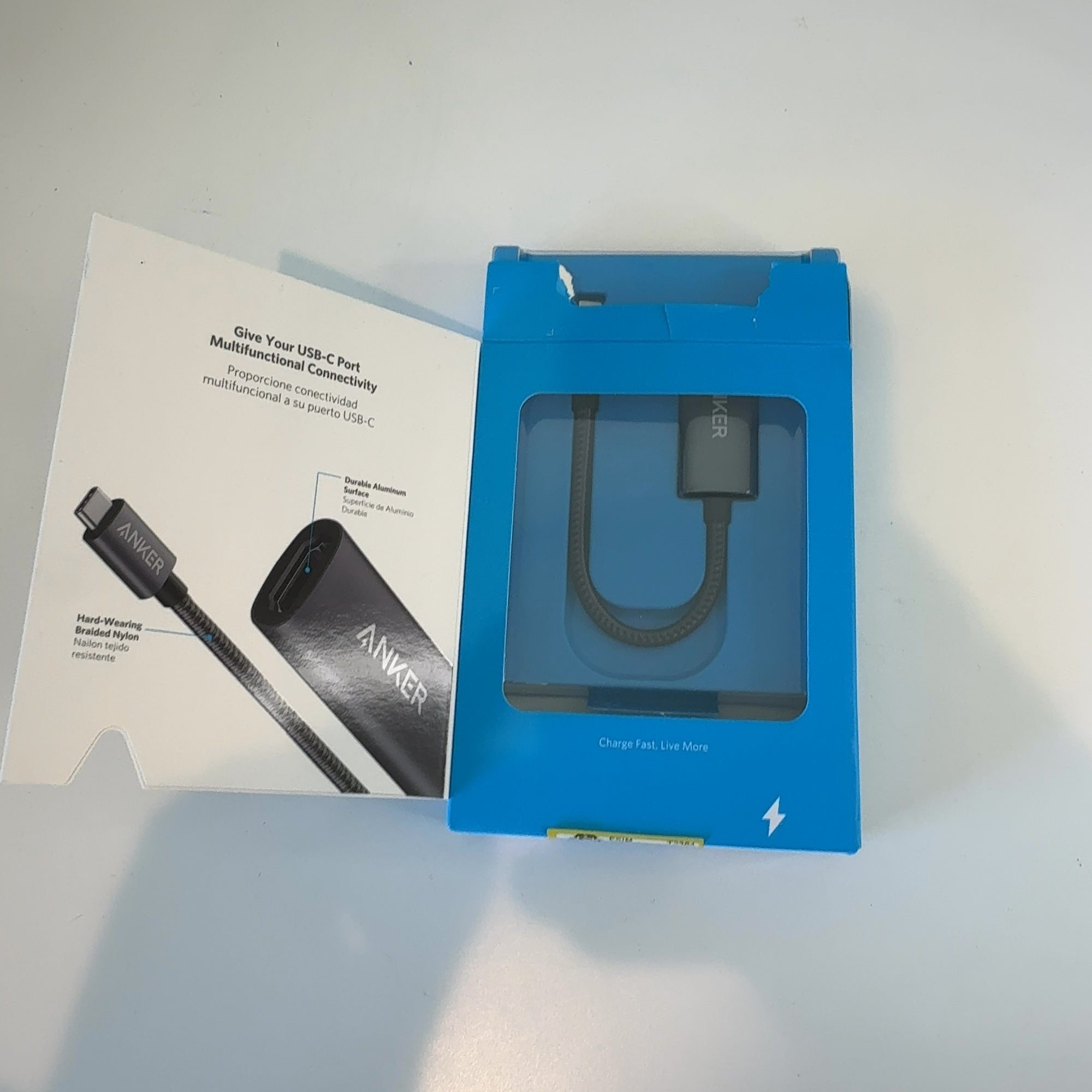 Anker Powerexpand+ Usb-C To Hdmi Adapter: Male-To-Female Converter For Macbook, 0.5 Ft Length