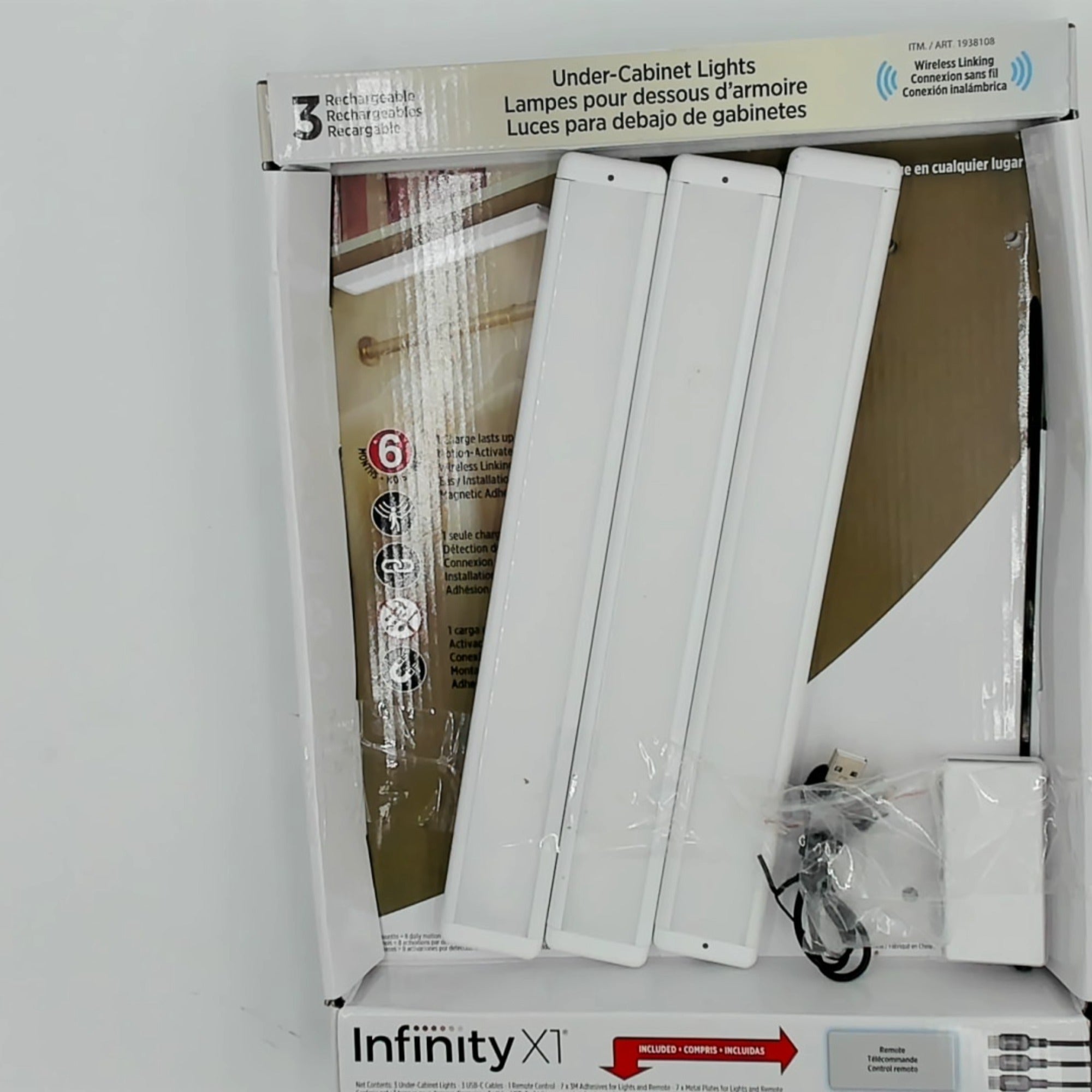 Infinity 3Pk Rechargeable