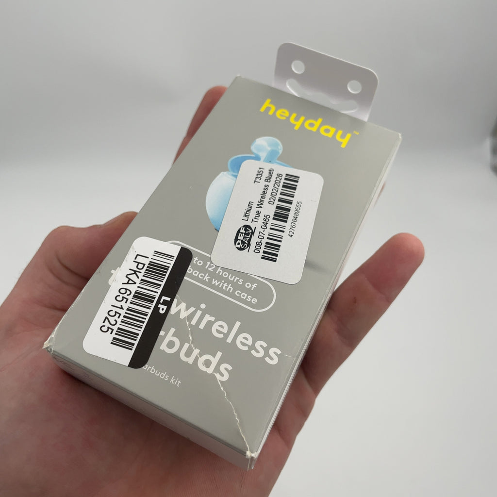 True Wireless Bluetooth Earbuds - Heyday Opaque Blue: In-Ear Headphones