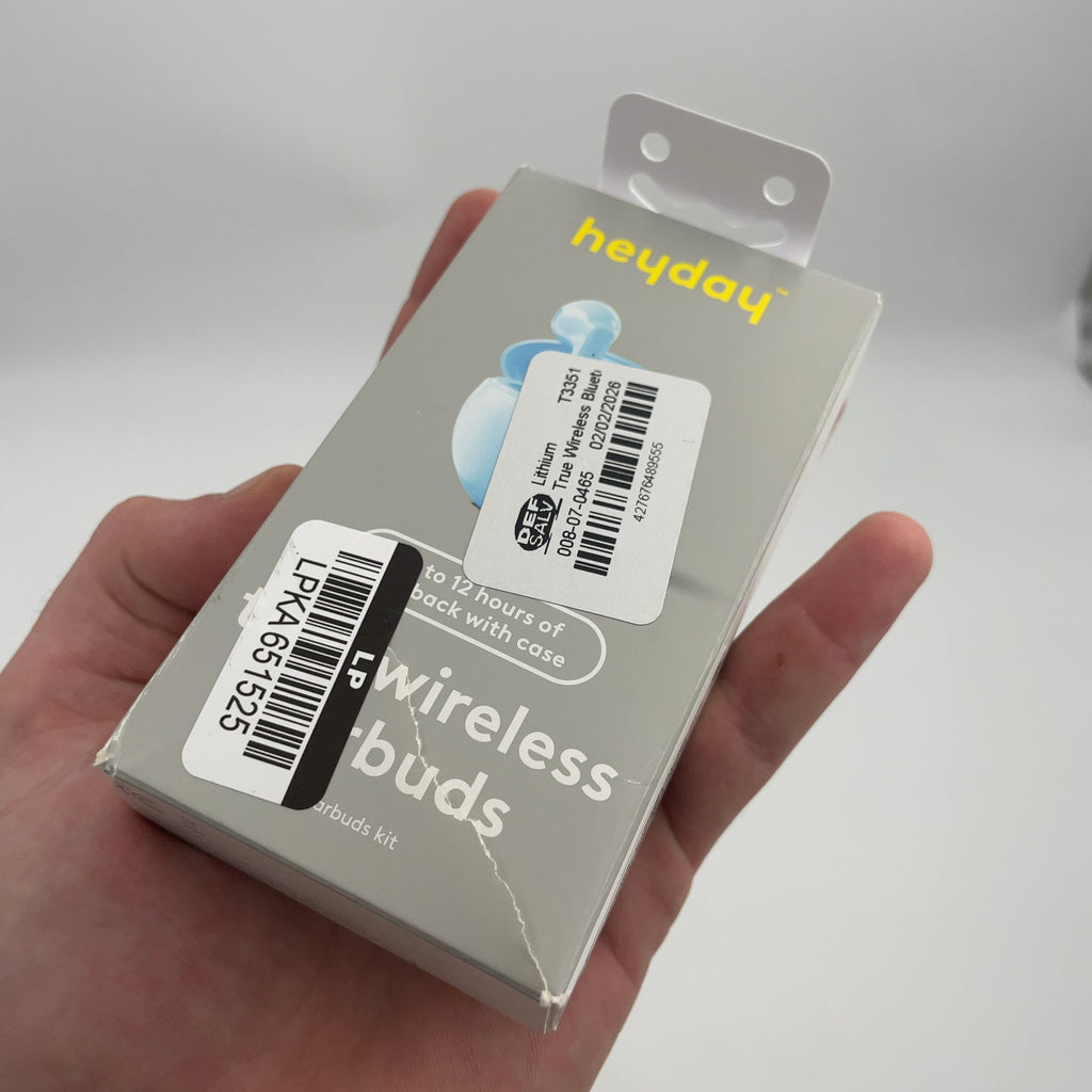 True Wireless Bluetooth Earbuds - Heyday Opaque Blue: In-Ear Headphones