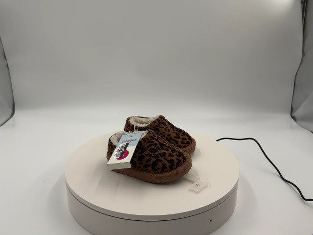 Toddler Jude Clog Slippers - Cat & Jack Leopard Brown 5T