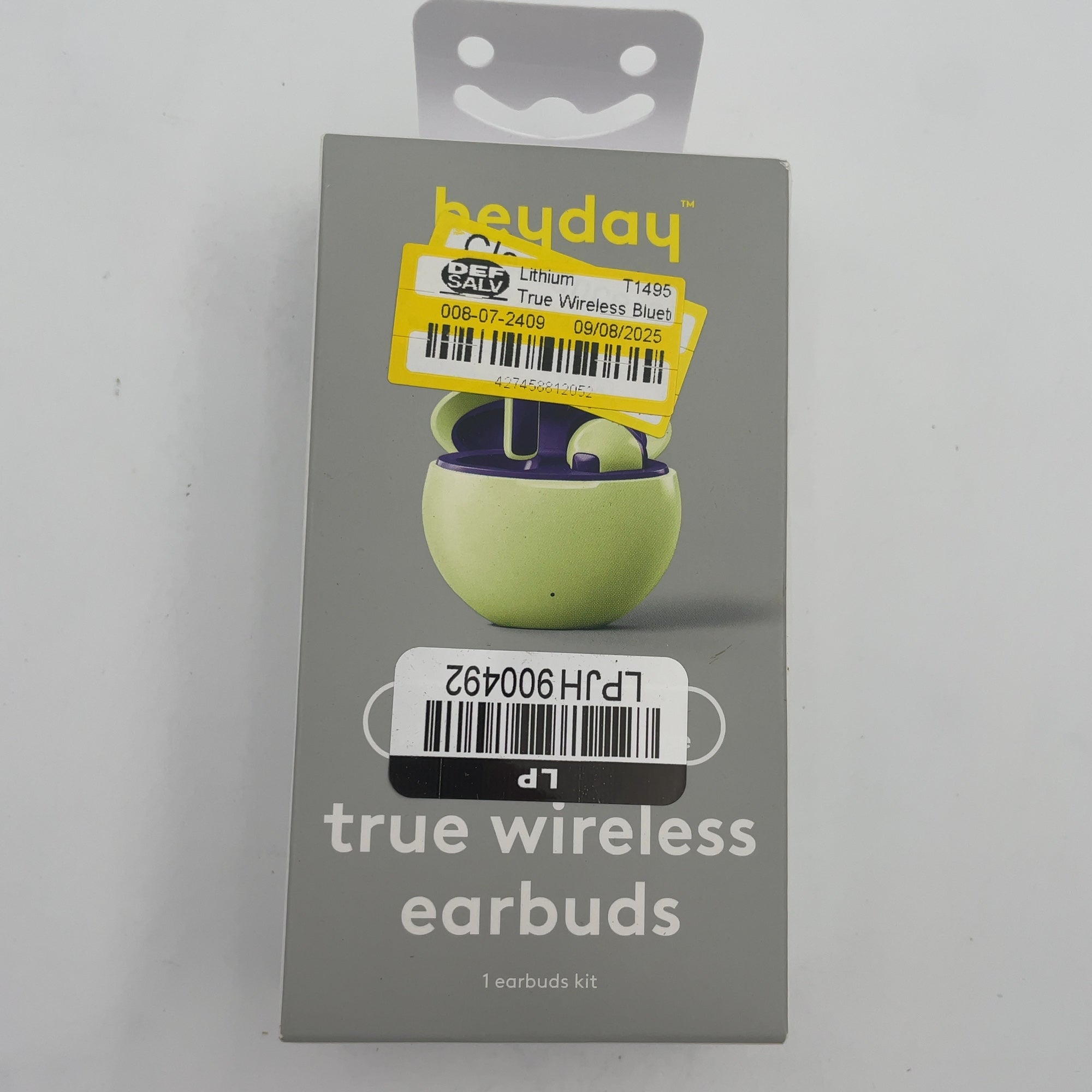 True Wireless Bluetooth Earbuds - Heyday Pastel Lime: In-Ear Headphones, Polyurethane Ear Cushions