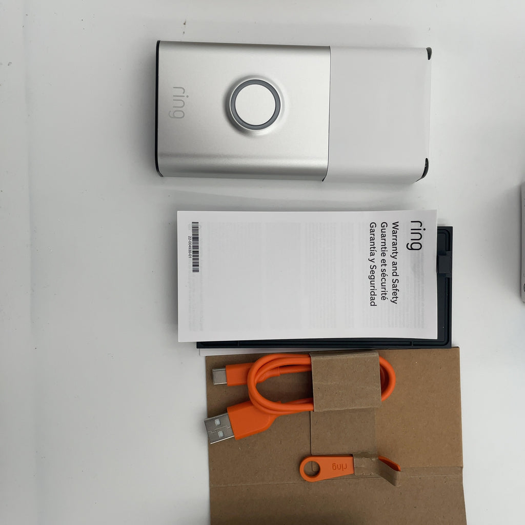 Ring Battery Doorbell With Head-To-Toe Hd Video, Live View With Two-Way Talk, And Motion Detection & Alerts - Satin Nickel