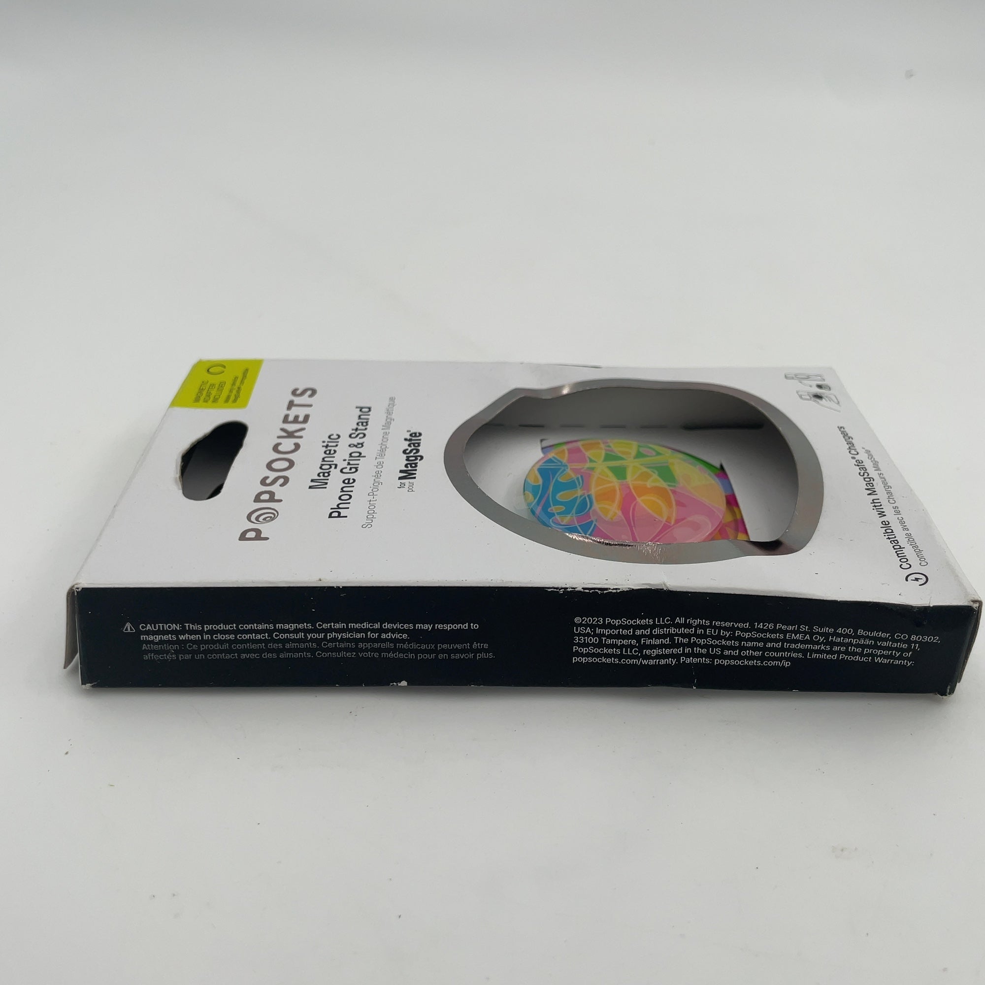 Popsockets Magnetic Phone Grip With Magsafe, Magnetic Adapter Ring Included - Boca Palm