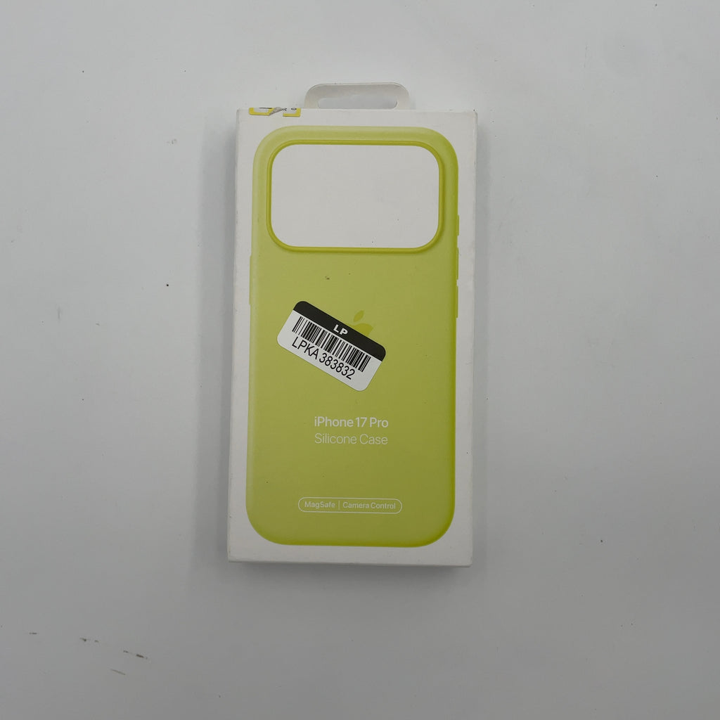 Apple Iphone 17 Pro Silicone Case With Magsafe – Neon Yellow