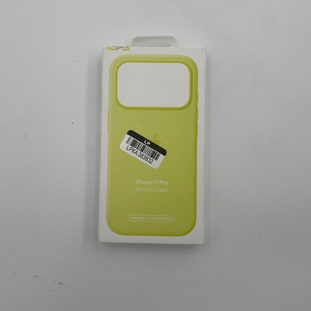 Apple Iphone 17 Pro Silicone Case With Magsafe – Neon Yellow