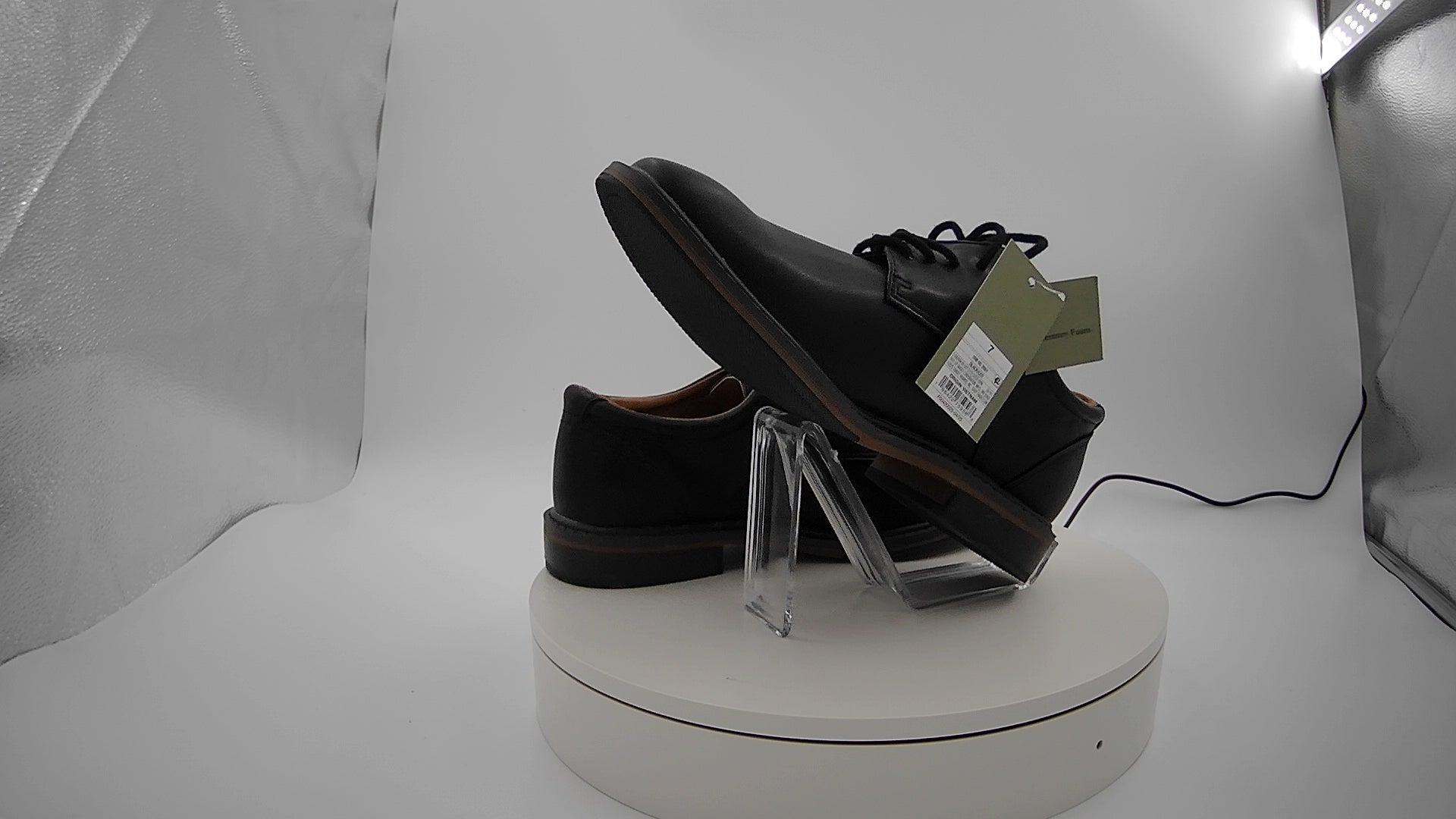 Men's Leo Dress Shoes - Goodfellow & Co Black 7