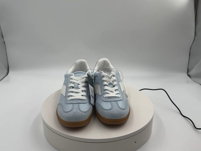 Women's Spencer Fashion Sneakers with Memory Foam Insole - Universal Thread 8.5 Light Blue: Lace Up, Low Top, Textured Outsole