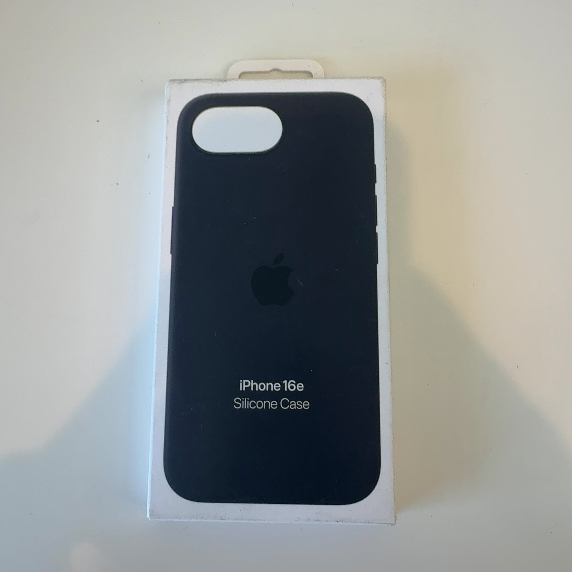 Apple Iphone 16E Silicone Case - Black