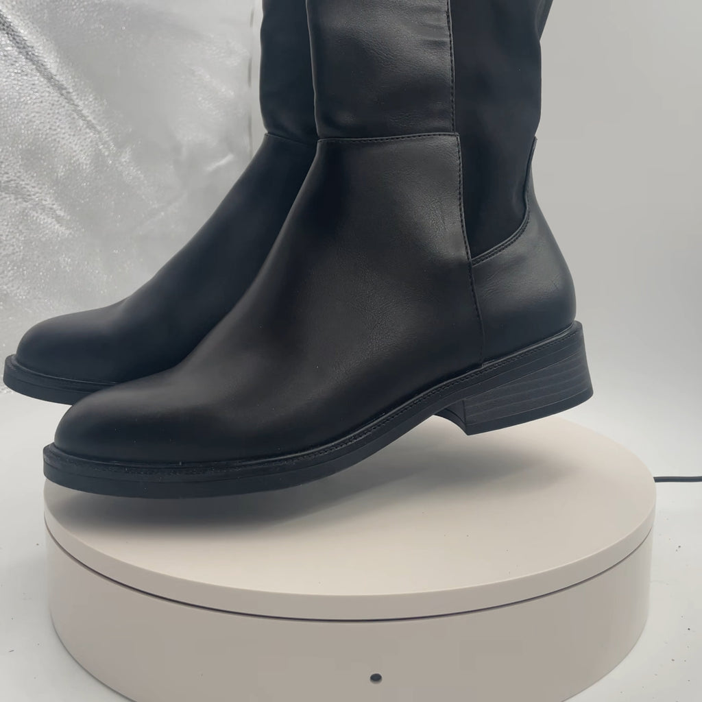 Women’s Hope Boots With Memory Foam Insole - A New Day Black 8