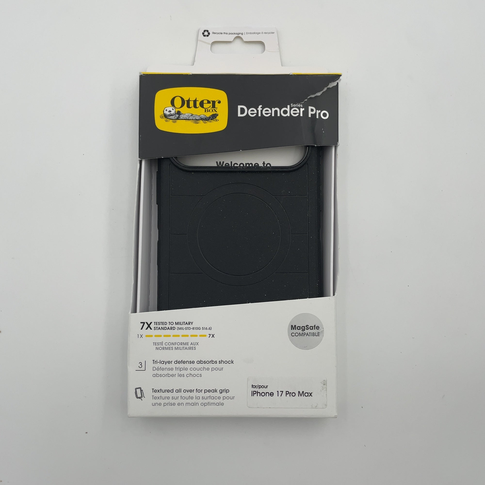 Otterbox Iphone 17 Pro Max Defender Series Pro For Magsafe With Camera Control - Black