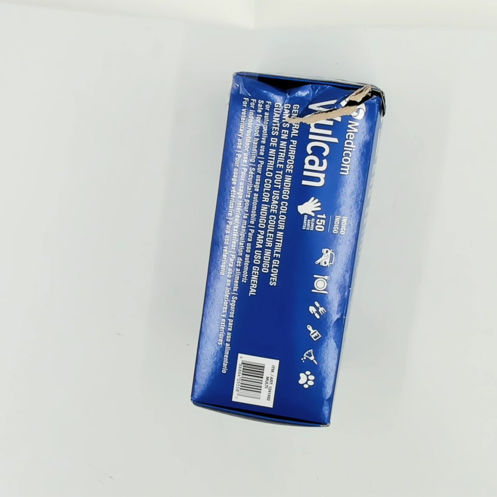 Vulcan Nitrile Gloves Lg