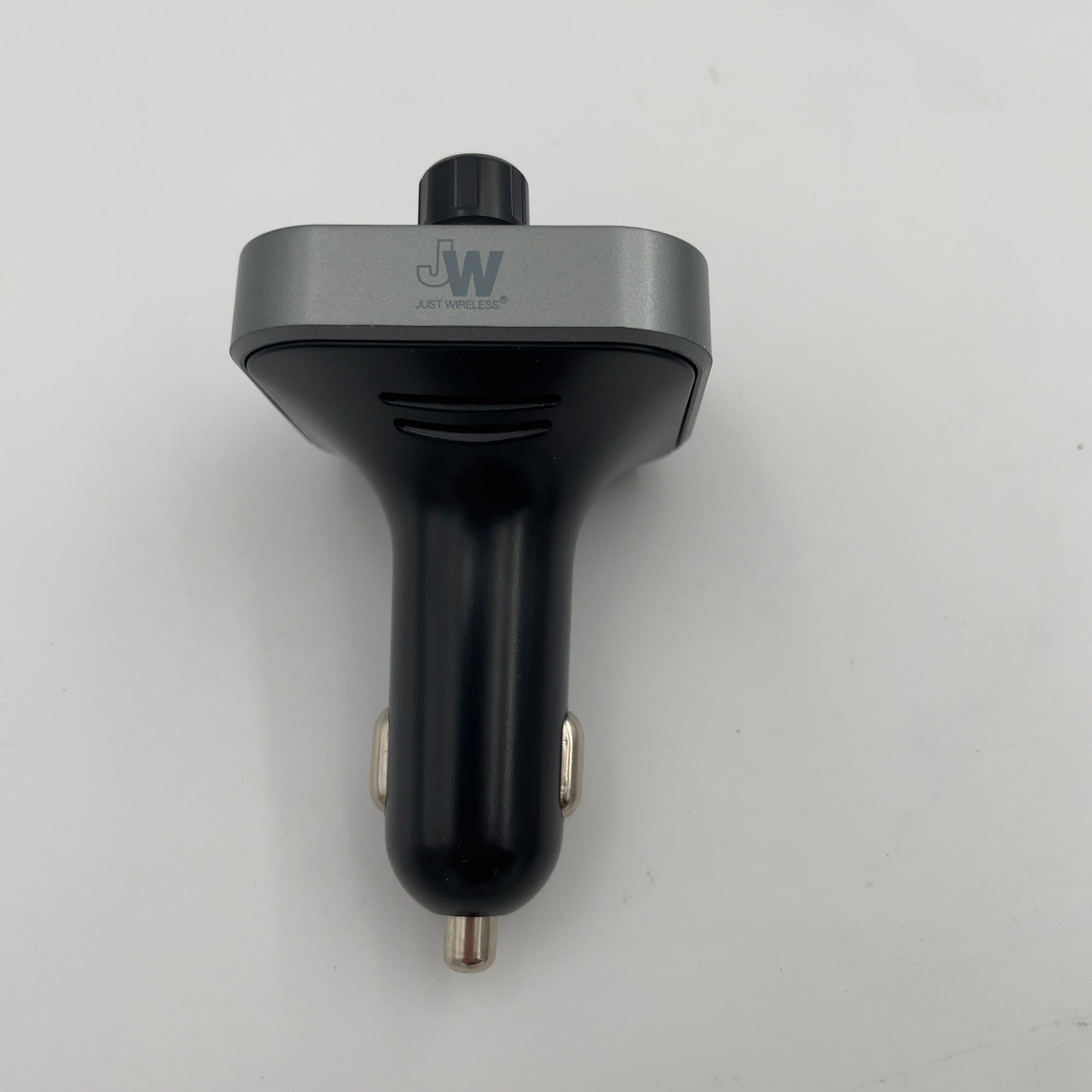 Just Wireless Fm Transmitter With Usb-C And Usb-A Charging Port - Black