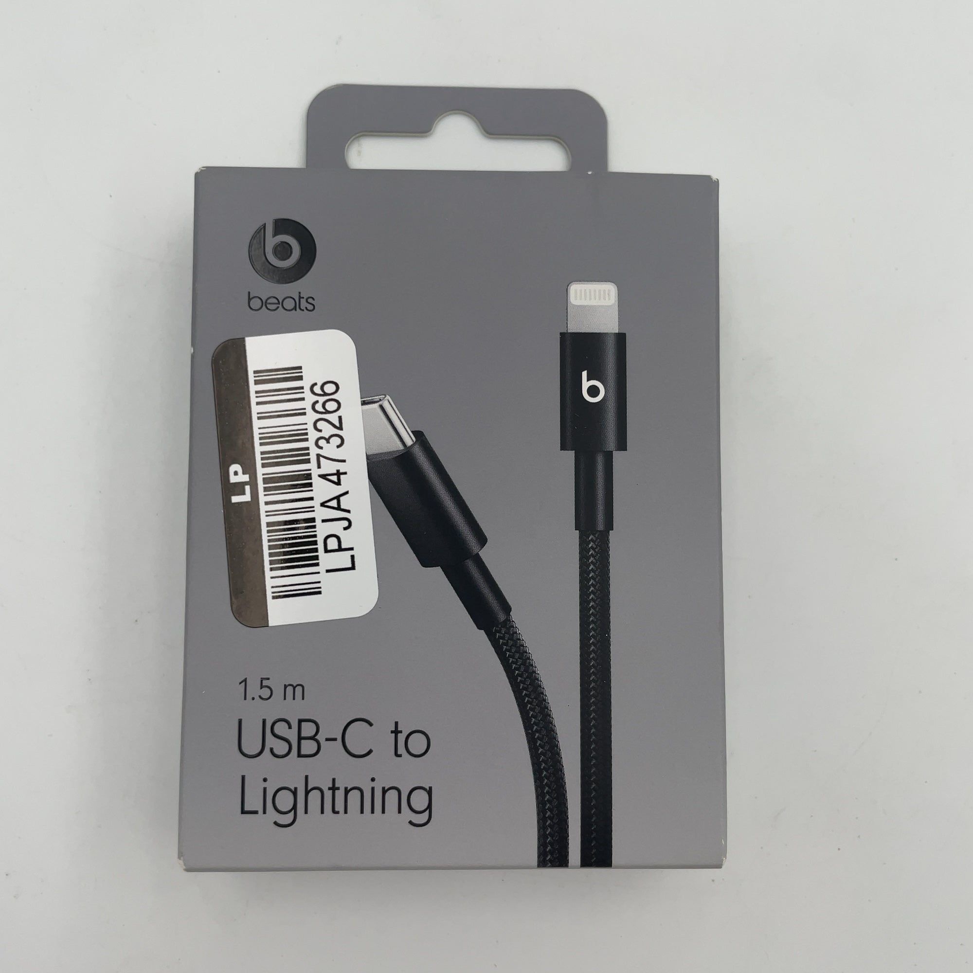 Beats Usb-C To Lightning Woven Cable (1.5 M) - Bolt Black