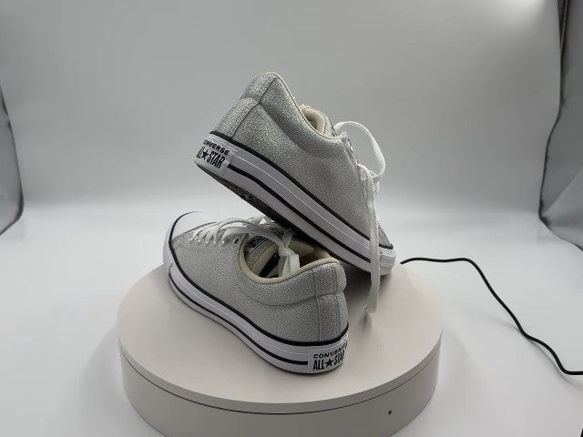 Converse Adult Street Low Top Lurex Shine Sneakers - Silver M9 / W11