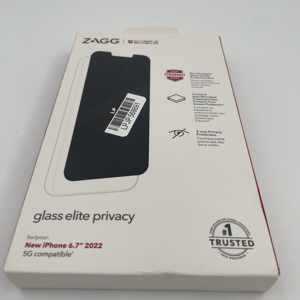 Zagg Invisibleshield Apple Iphone 14 Plus Glass Elite Privacy Screen Protector