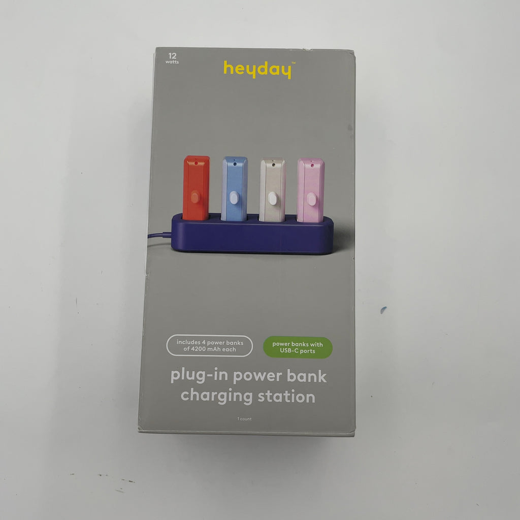 4200Mah Multihub Base With 4 Power Banks - Heyday
