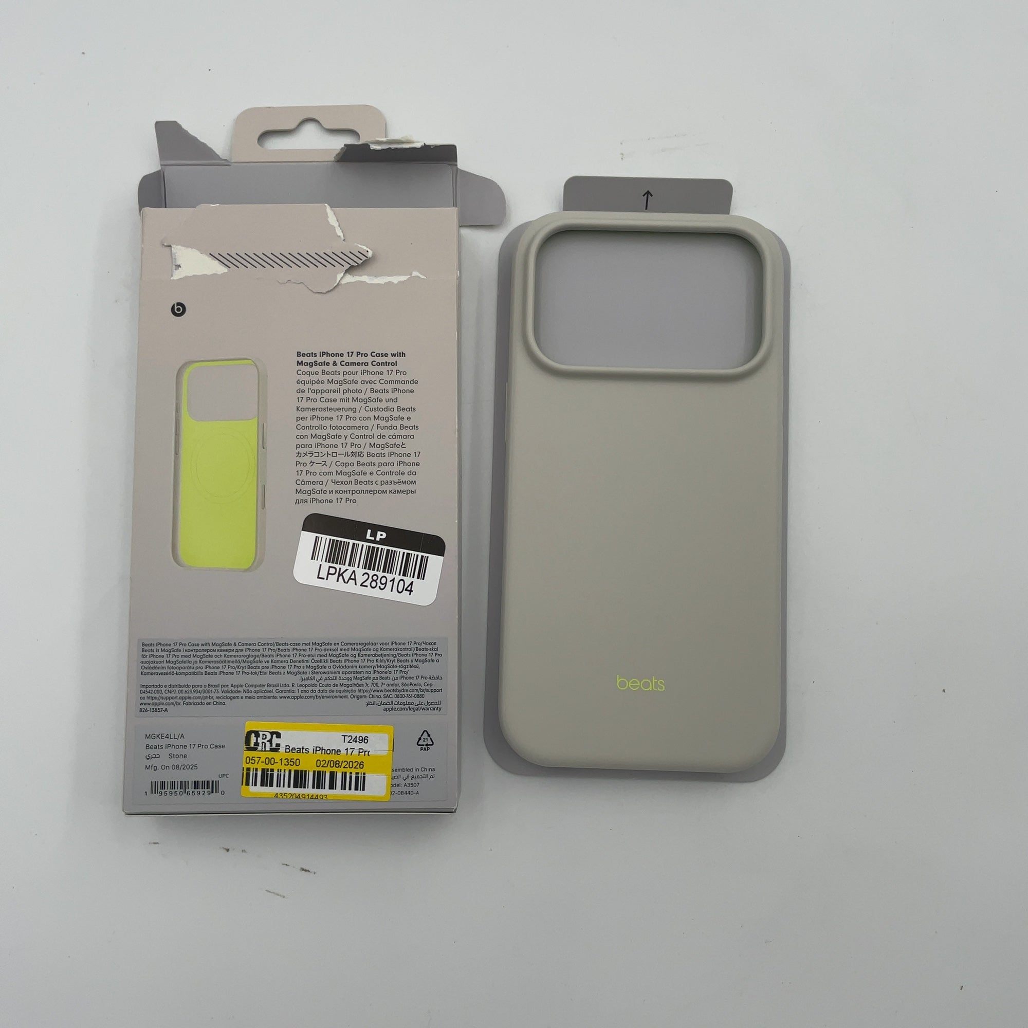 Beats Iphone 17 Pro Case With Magsafe And Camera Control — Lime Stone