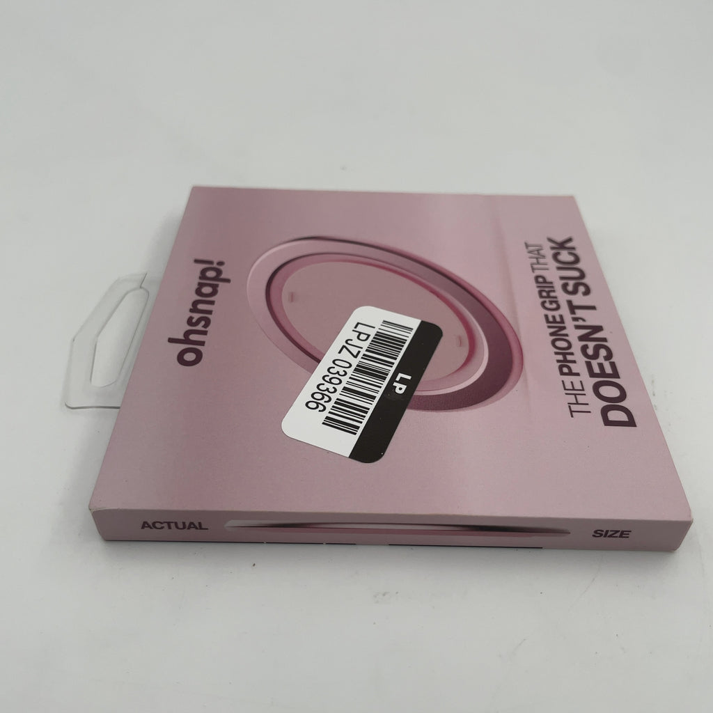 Ohsnap! Snap Grip Luxe Magnetic Phone Grip - "Pick Me" Pink