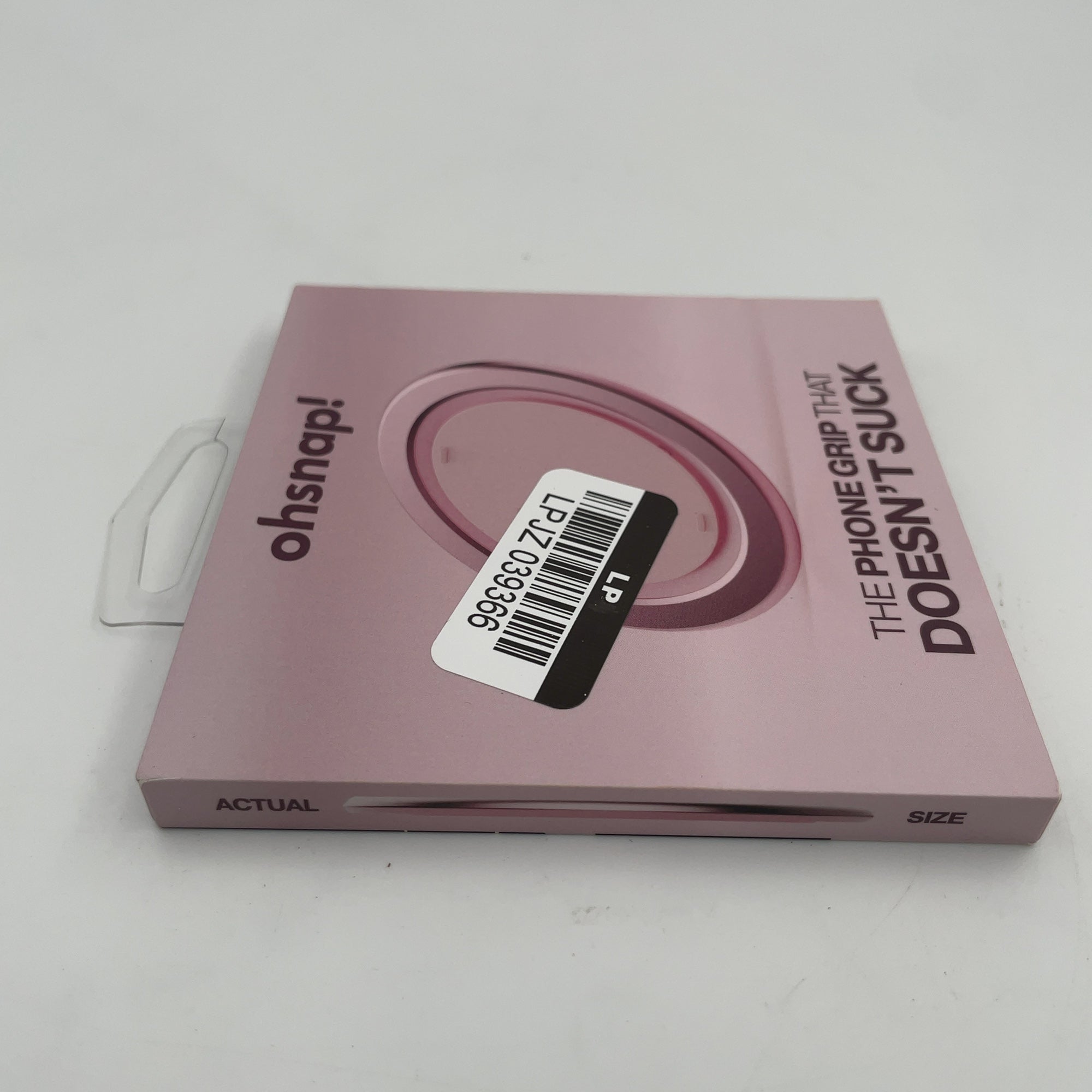 Ohsnap! Snap Grip Luxe Magnetic Phone Grip - "Pick Me" Pink