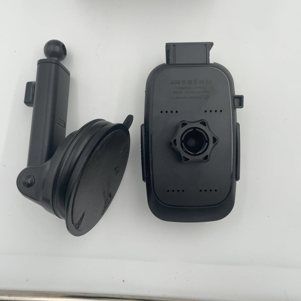 Bracketron Pwrup Tripgrip Window/Dash Mount - Black