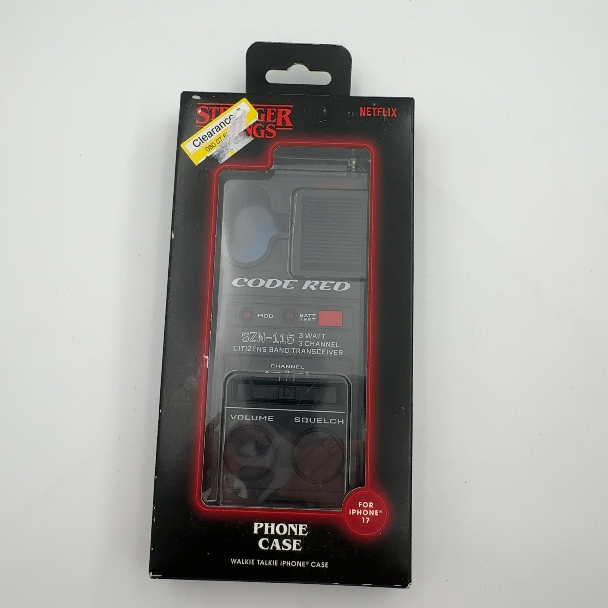 Stranger Things Walkie Talkie Phone Case - Iphone 17