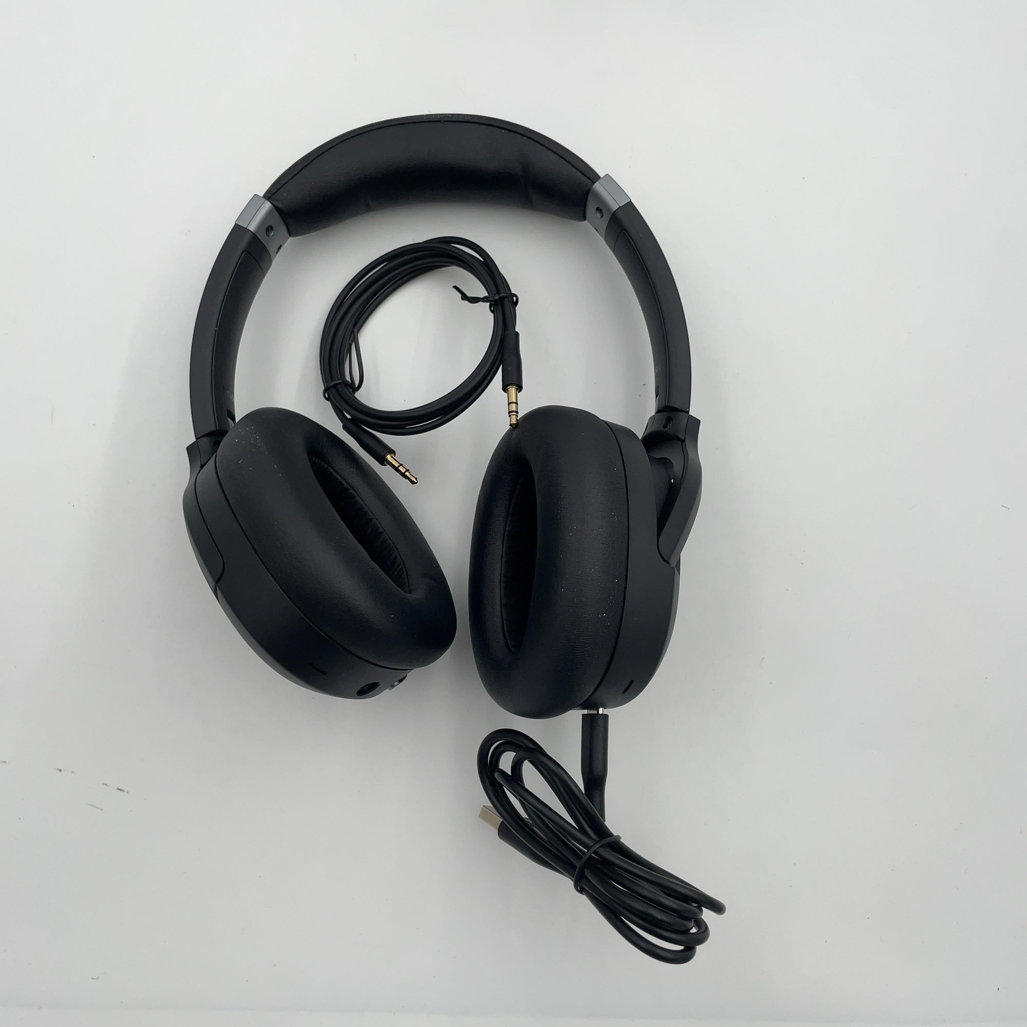 Active Noise Cancelling Bluetooth Wireless Over-Ear Headphones - Heyday Black: Built-In Mic, Detachable Cable