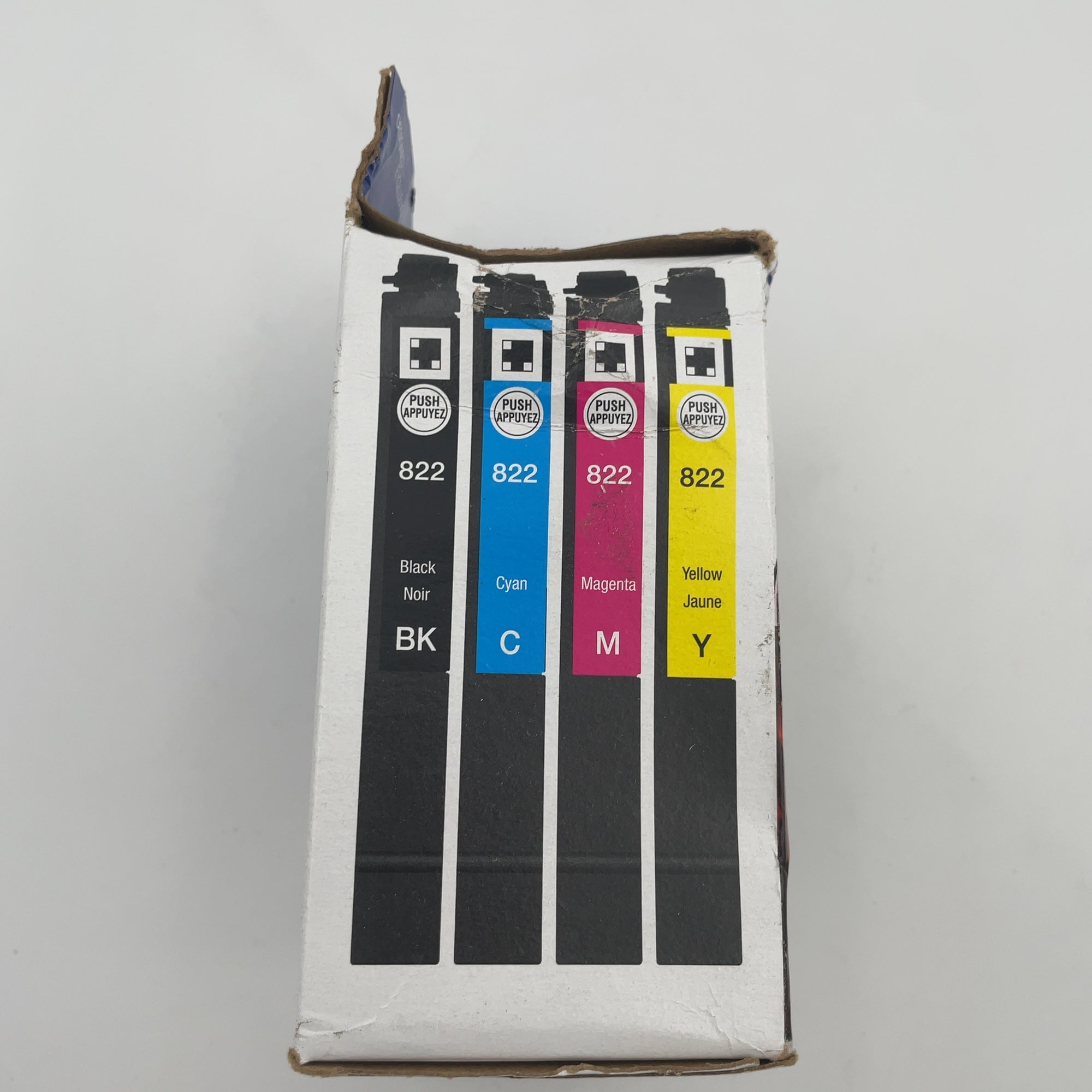 Epson 822 Cmyk Multipack Ink Cartridges: Standard Yield Printer Ink Combo Pack