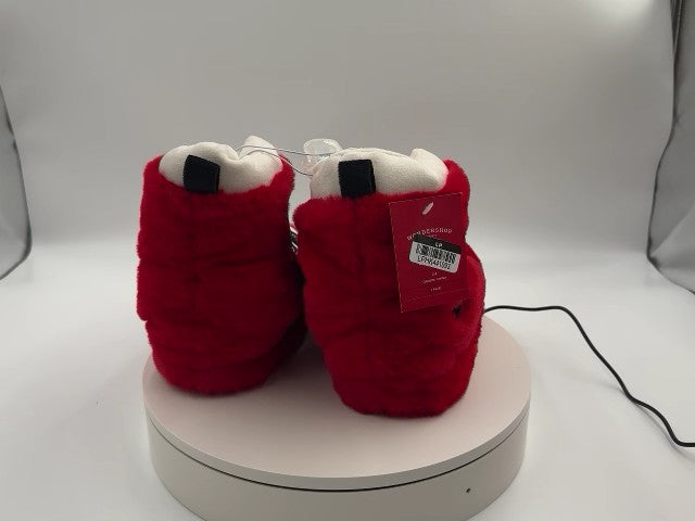 Kids' Ski Bootie Slippers - Wondershop Red 2-3
