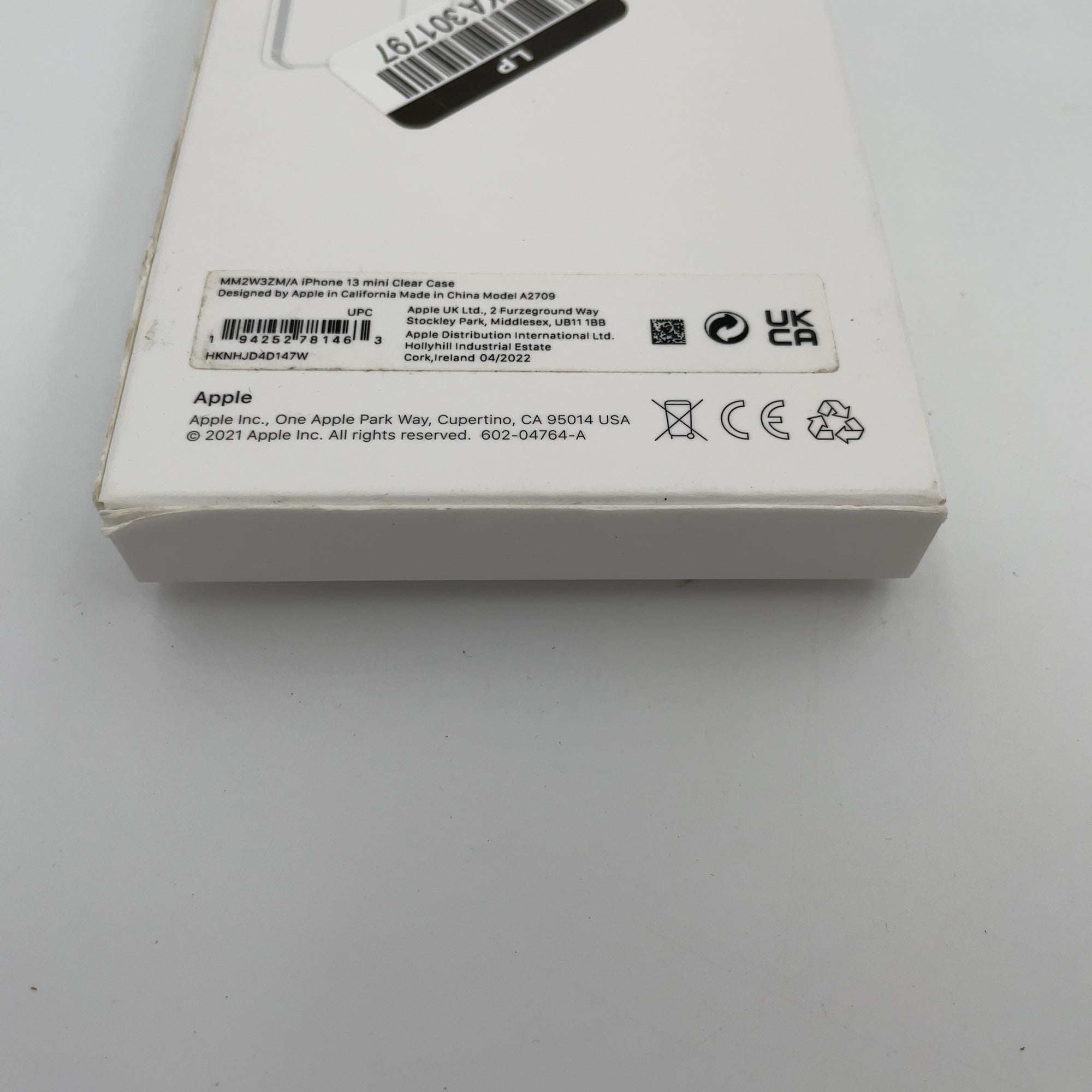 Apple iPhone 13 mini Clear Case with MagSafe