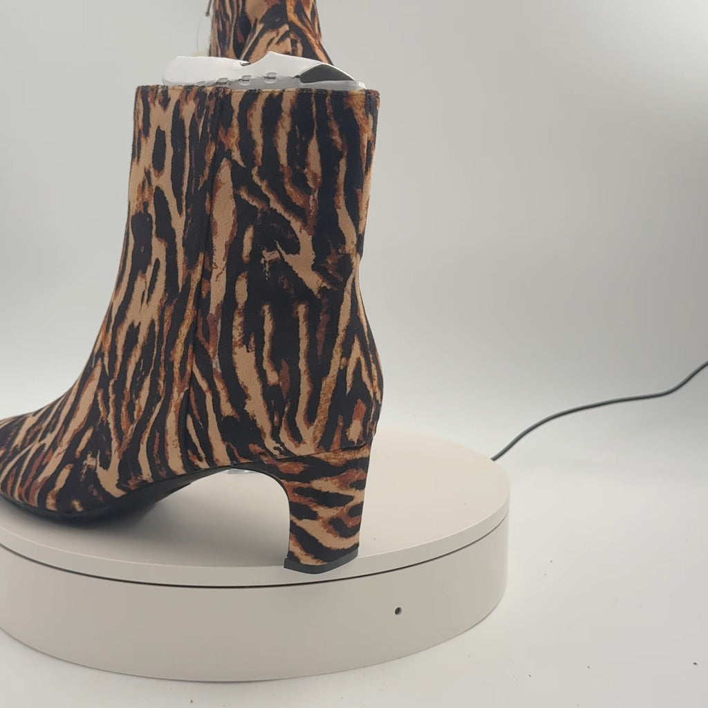 Women’s Wide Width Tigris Boots With Memory Foam Insole – A New Day Tiger Print 11W