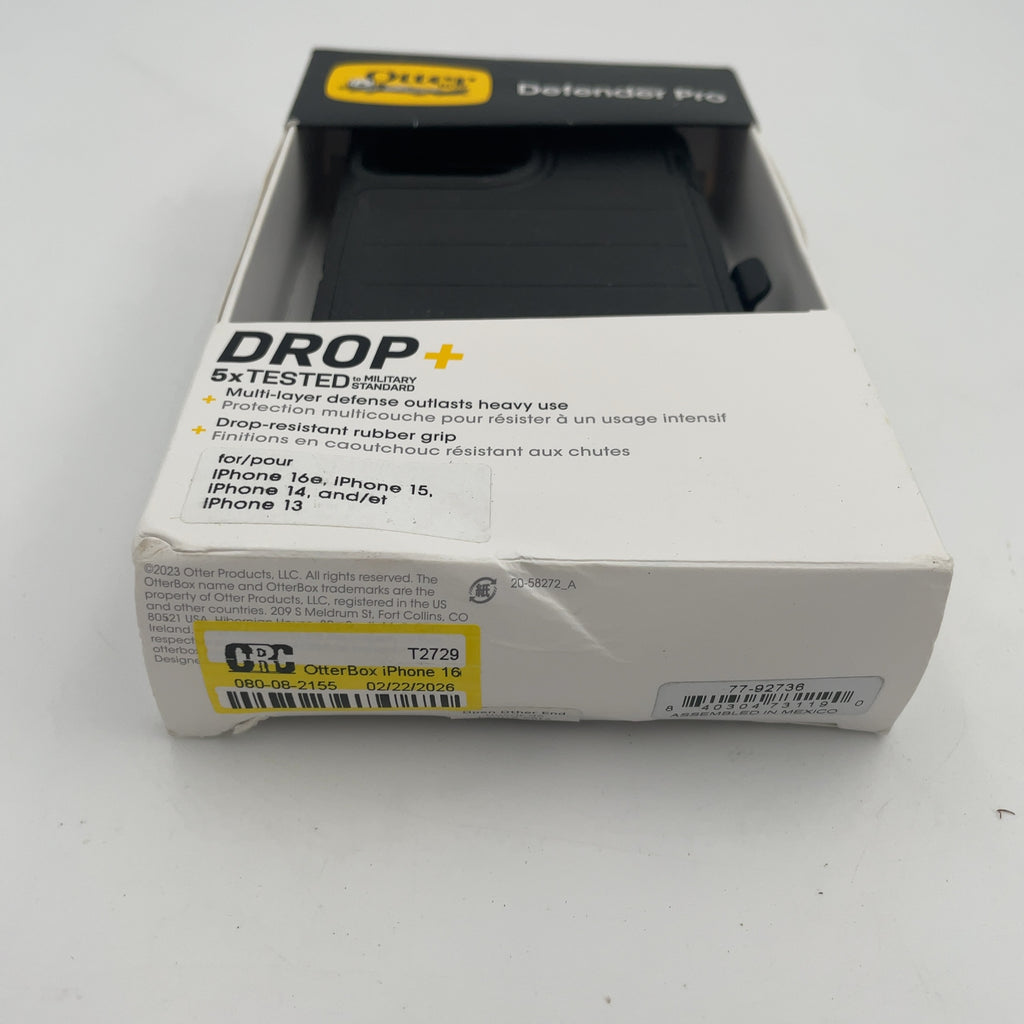 Otterbox Iphone 16E/Iphone 15/Iphone 14/Iphone 13 Defender Series Pro For Magsafe Case - Black