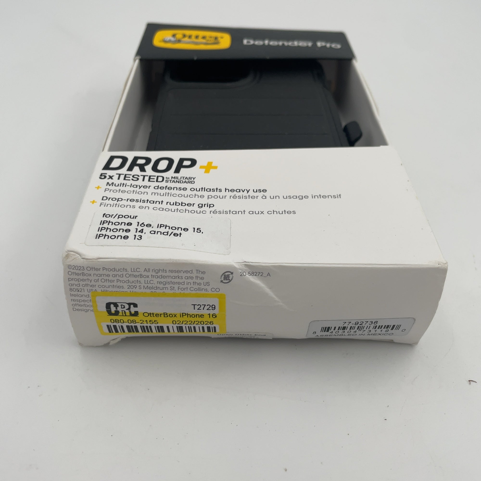 Otterbox Iphone 16E/Iphone 15/Iphone 14/Iphone 13 Defender Series Pro For Magsafe Case - Black