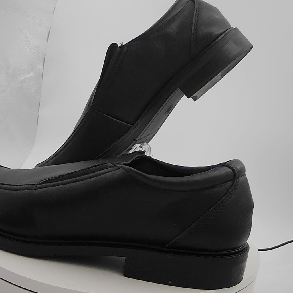 Men's Toby Dress Shoes With Memory Foam Insole - Goodfellow & Co Black 10.5: Slip-On Loafers, Treaded Outsole