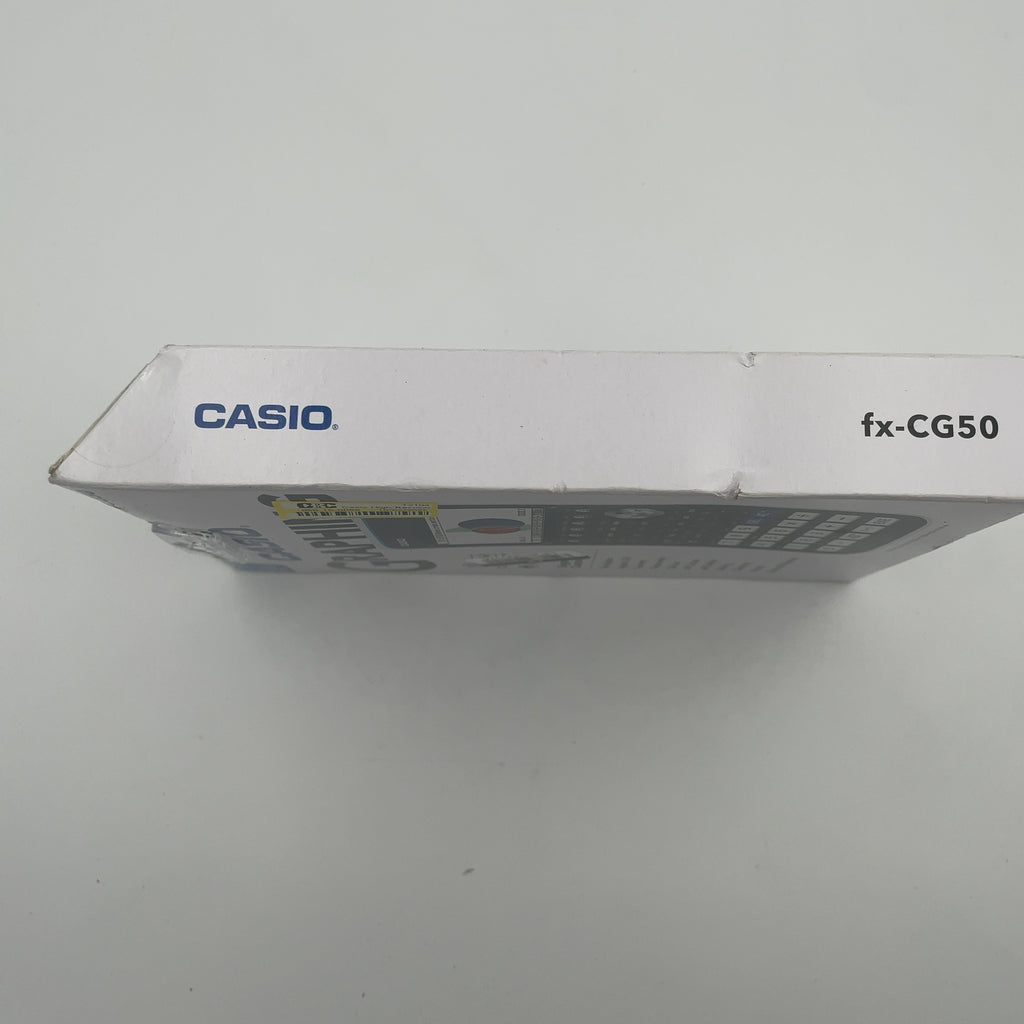 Casio High-Resolution 3D Color Graphing Calculator - Black (Fx-Cg50): Sat & Act Approved