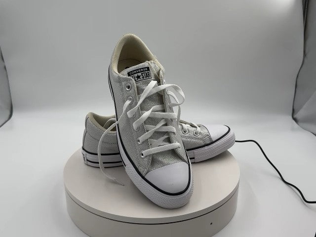 Converse Adult Street Low Top Lurex Shine Sneakers - Silver M9 / W11