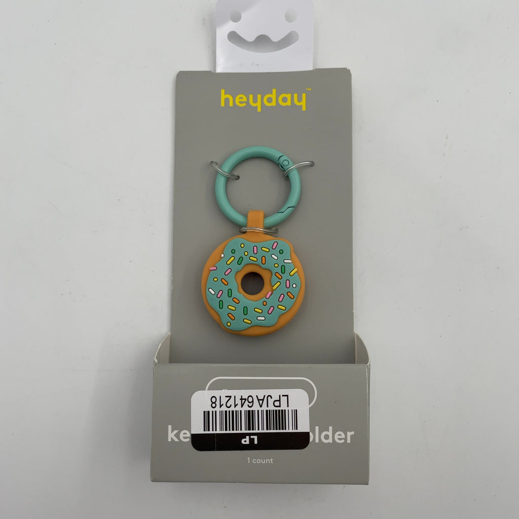 Airtag Keychain - Heyday Doughnut: Silicone Case With Carabiner