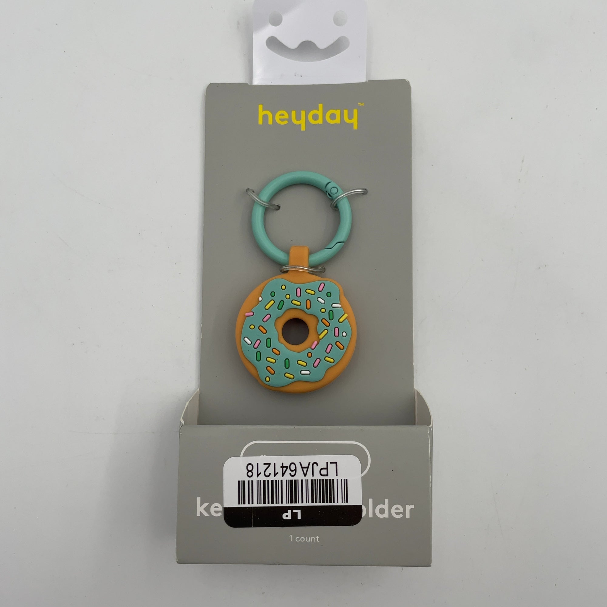Airtag Keychain - Heyday Doughnut: Silicone Case With Carabiner
