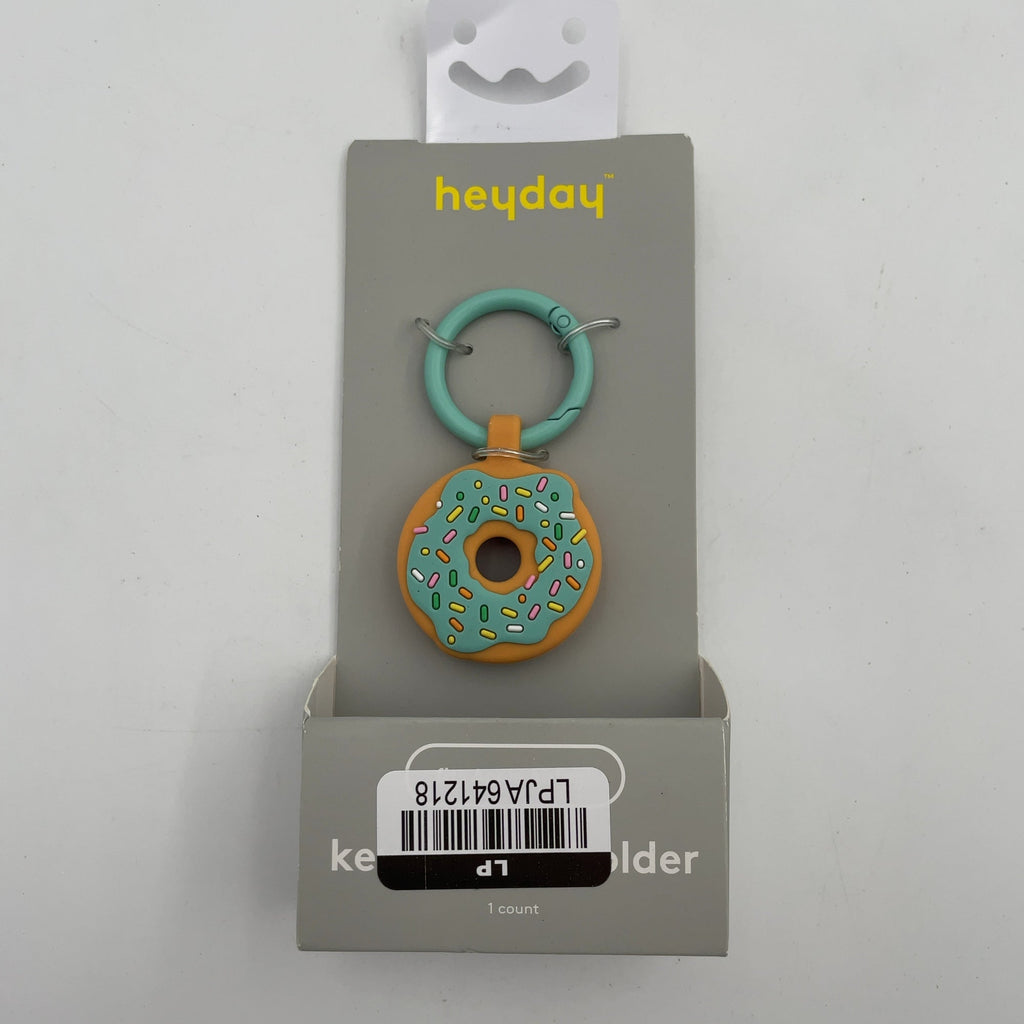 Airtag Keychain - Heyday Doughnut: Silicone Case With Carabiner